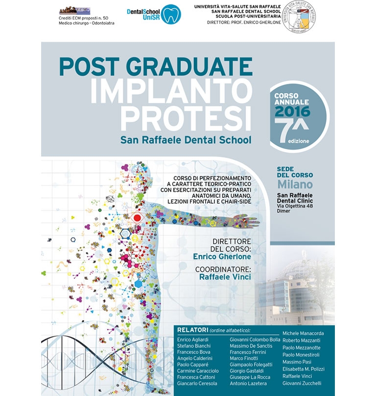 POST GRADUATE IMPLANTO PROTESI San Raffaele Dental School