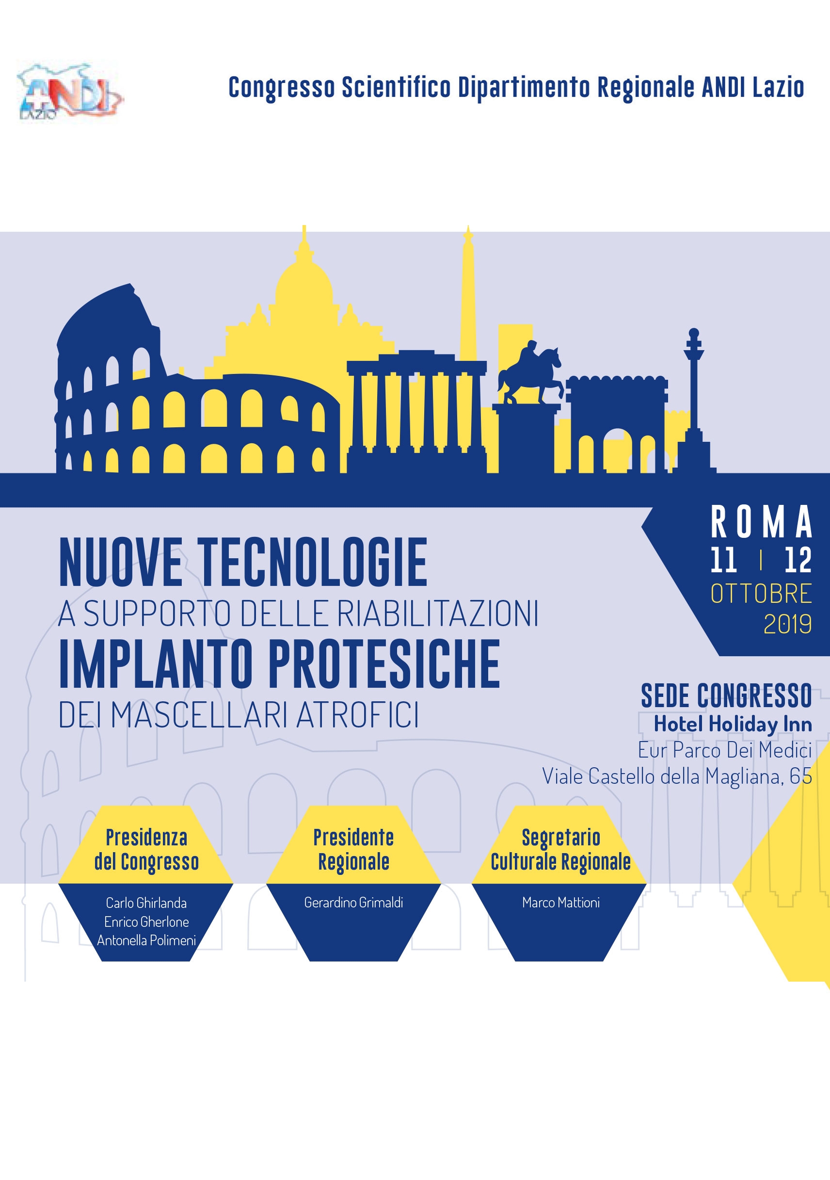 Congresso ANDI Lazio – Roma, 11-12 Ottobre 2019