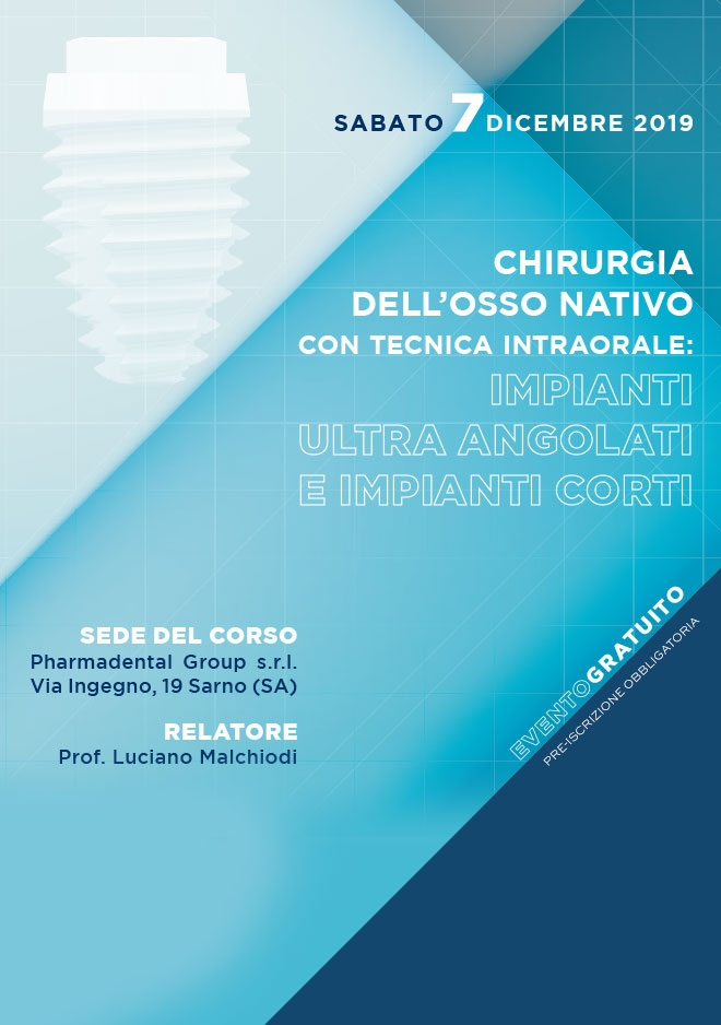 Corso chirurgia osso nativo – Salerno, 7 Dicembre 2019