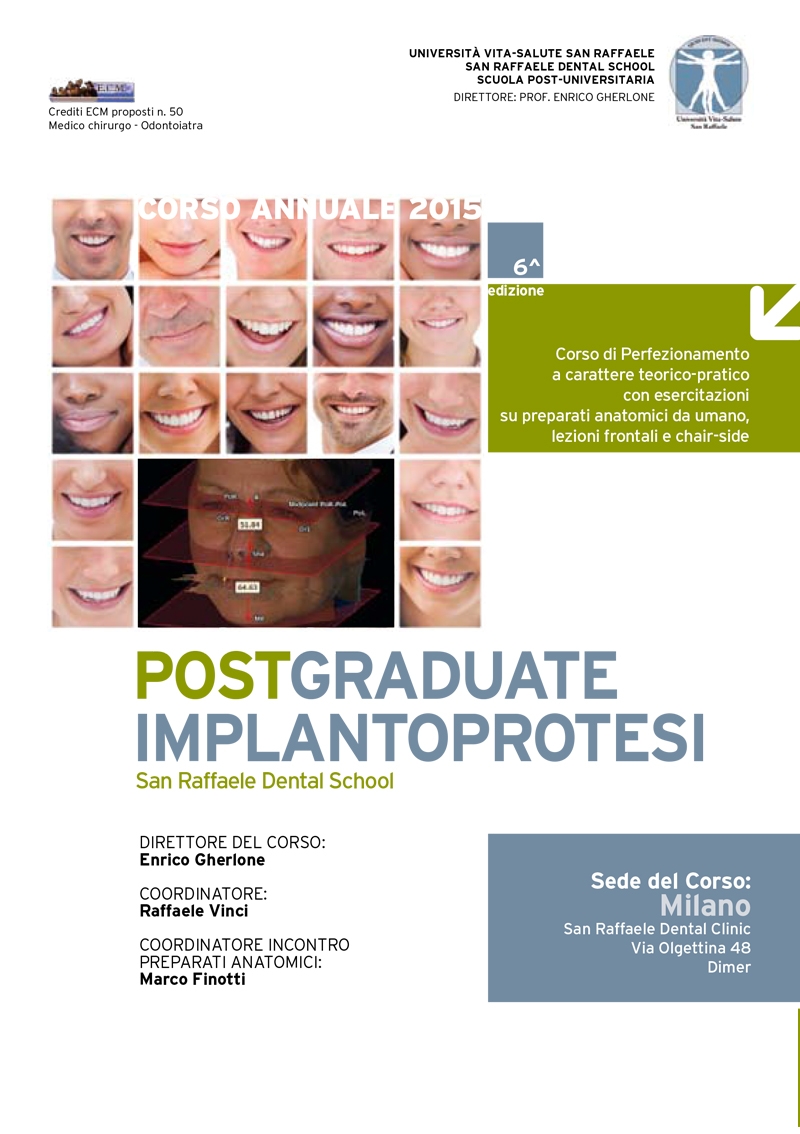 Corso Annuale Post Graguate Implantoprotesi