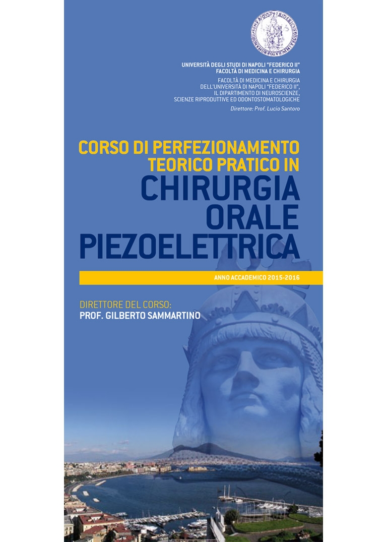 CORSO DI PERFEZIONAMENTO CHIRURGIA ORALE PIEZOELETTRICA – NAPOLI