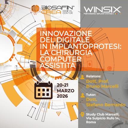 ROMA – Innovazione del digitale in implantoprotesi: la chirurgia computer assistita